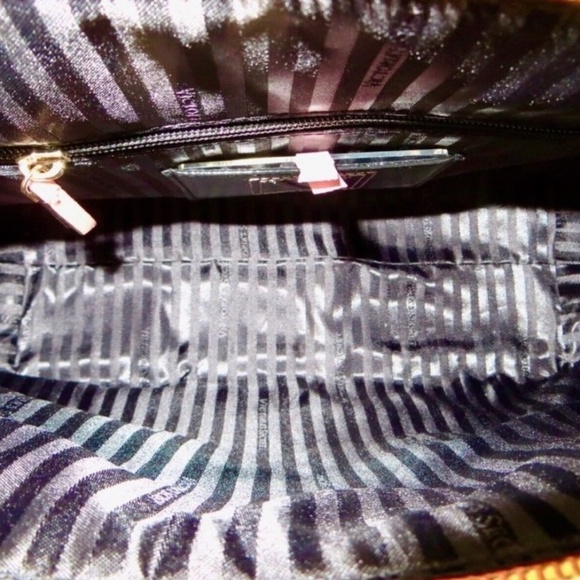 NEW! VICTORIA'S SECRET The Victoria Slouchy Satchel Guava Woven Pink - Picture 8 of 8